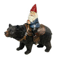 Jeremiah the Gnome Riding Black Bear 