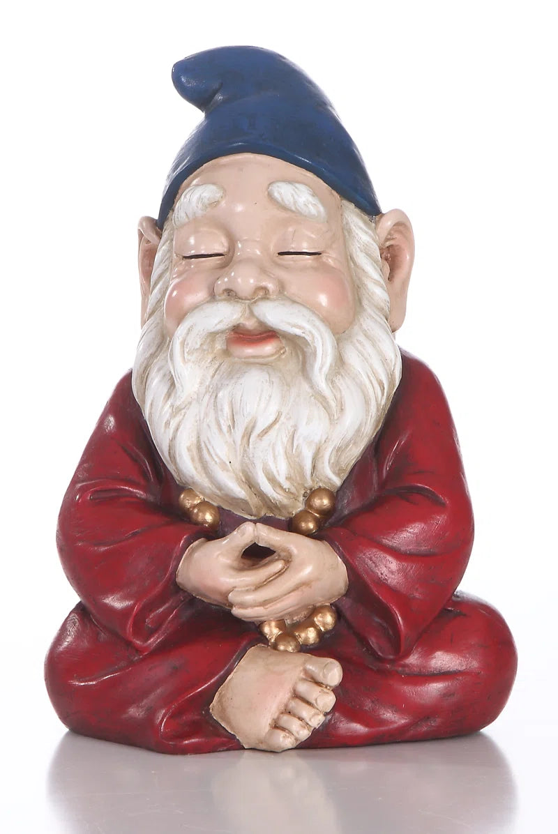 Zen Garden Gnome Statue