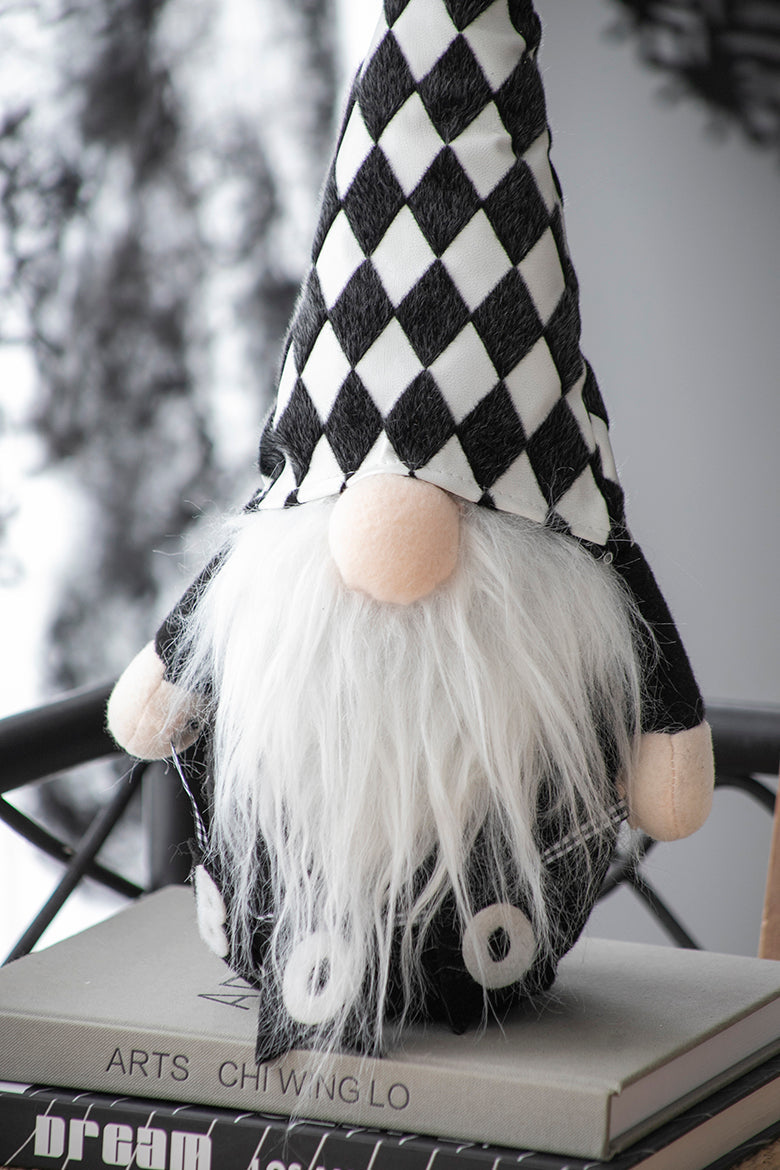 Set of 2 Fabric Gnome Decor with Whimsical Design – Halloween
