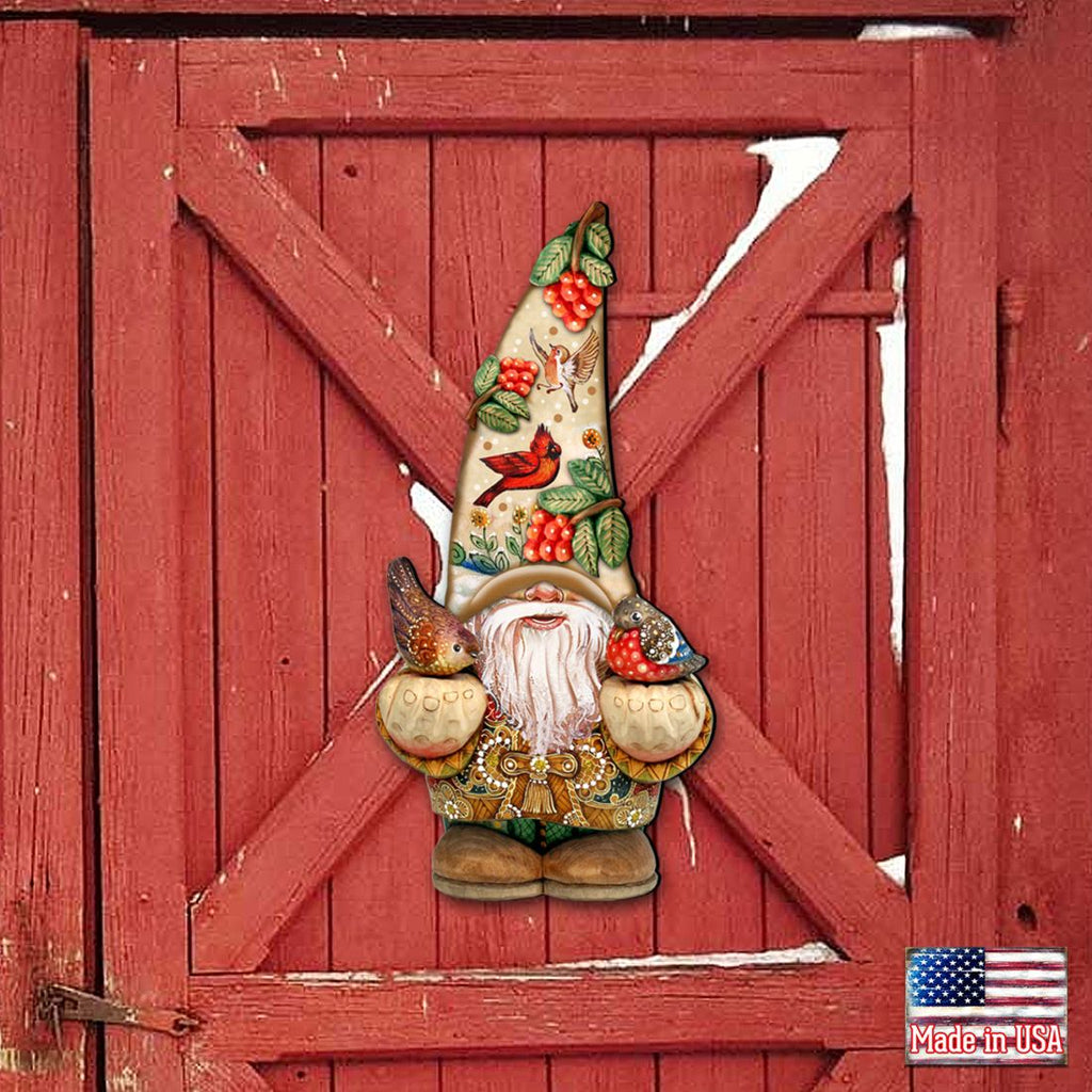 Fall Gnome Halloween Door Decor by G. DeBrekht - Thanksgiving Halloween Decor - 8611013H