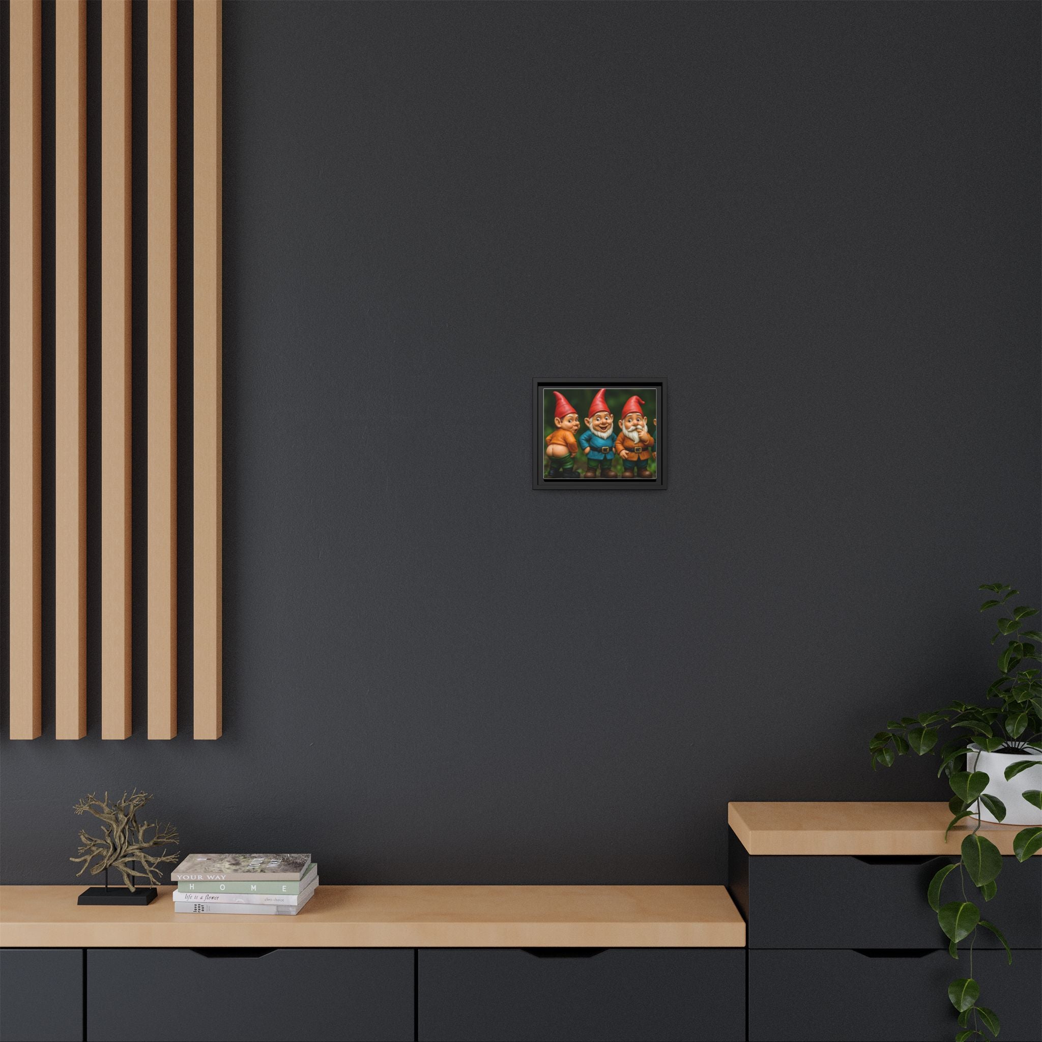 Matte Canvas, Framed (Multi-color)