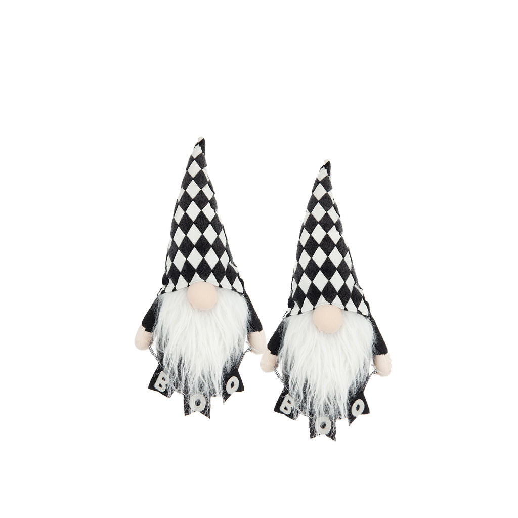 Set of 2 Fabric Gnome Decor with Whimsical Design – Halloween