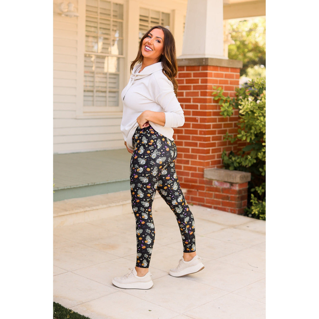 Halloween Gnomes Full Length Leggings