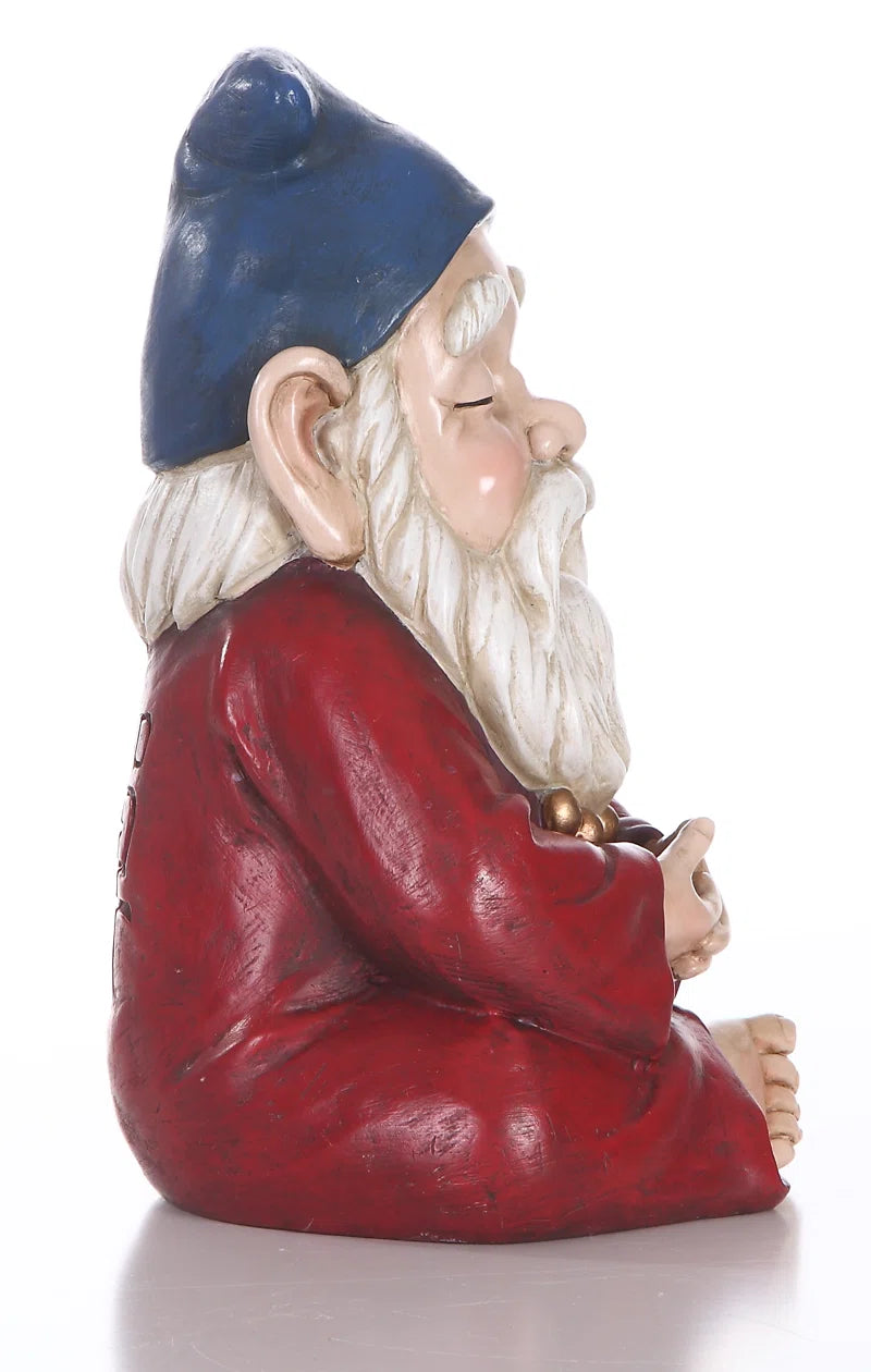 Zen Garden Gnome Statue