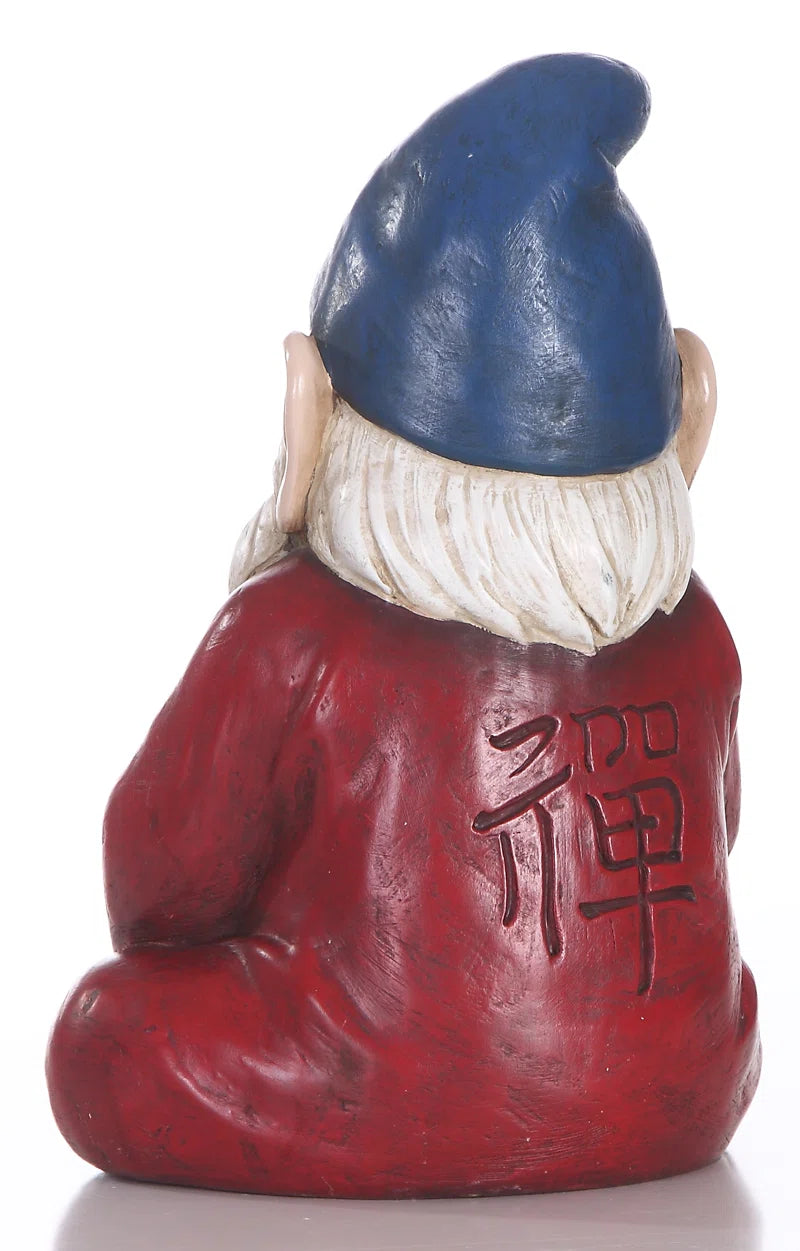 Zen Garden Gnome Statue