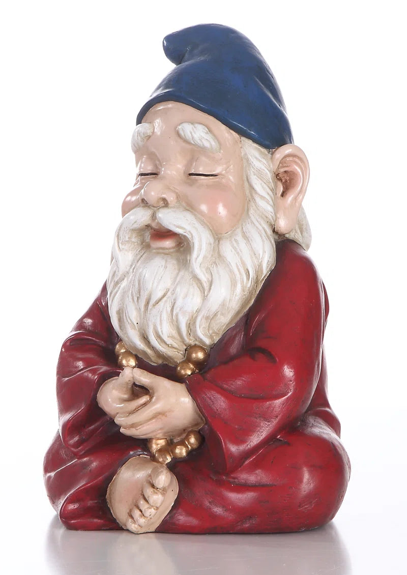 Zen Garden Gnome Statue