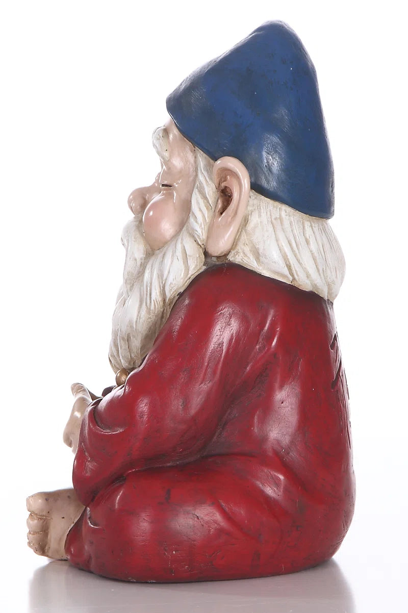 Zen Garden Gnome Statue