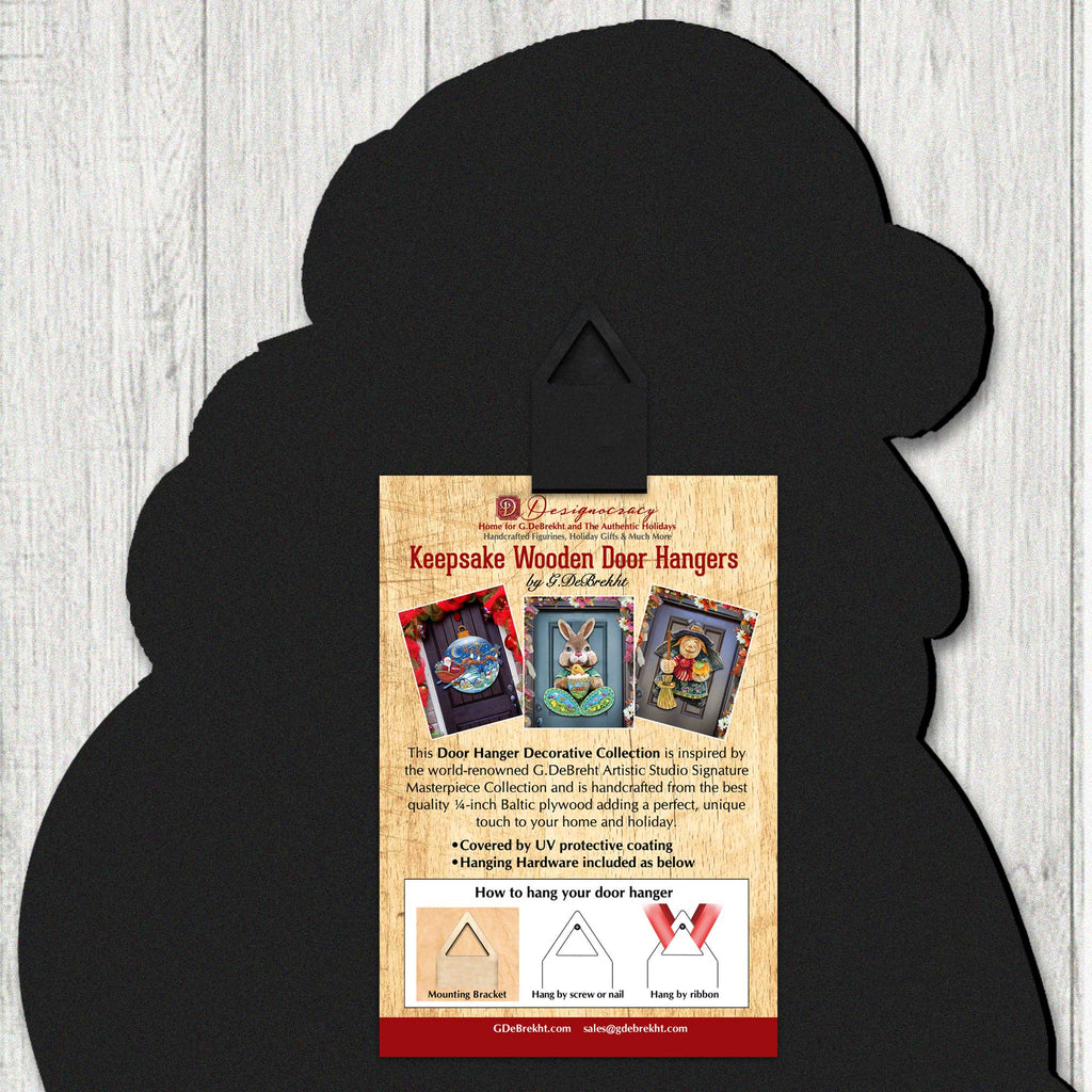 Boo Halloween Gnome Holiday Door Decor by Jamie Mills-Price - Halloween Decor - 8611077H-MP