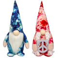 Hippie Gnomes Plush Tie Dye Groovy Home Decor Tomte Gnome