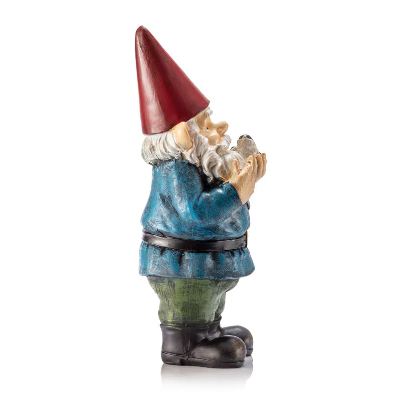 Nyla Gnomes Glass Garden Statue