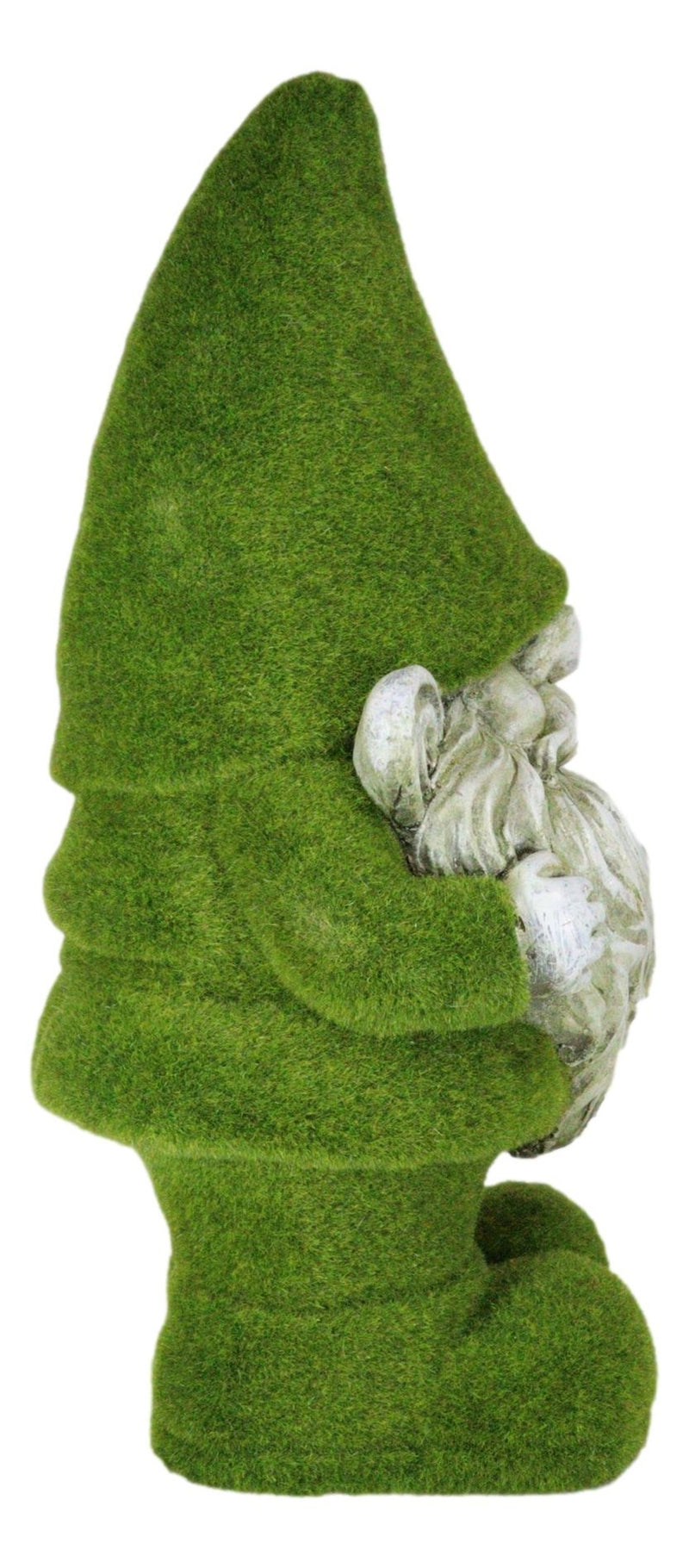 Whimsical Green Thumb Gnome with Shovel 