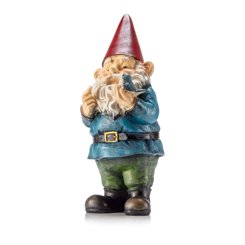 Nyla Gnomes Glass Garden Statue