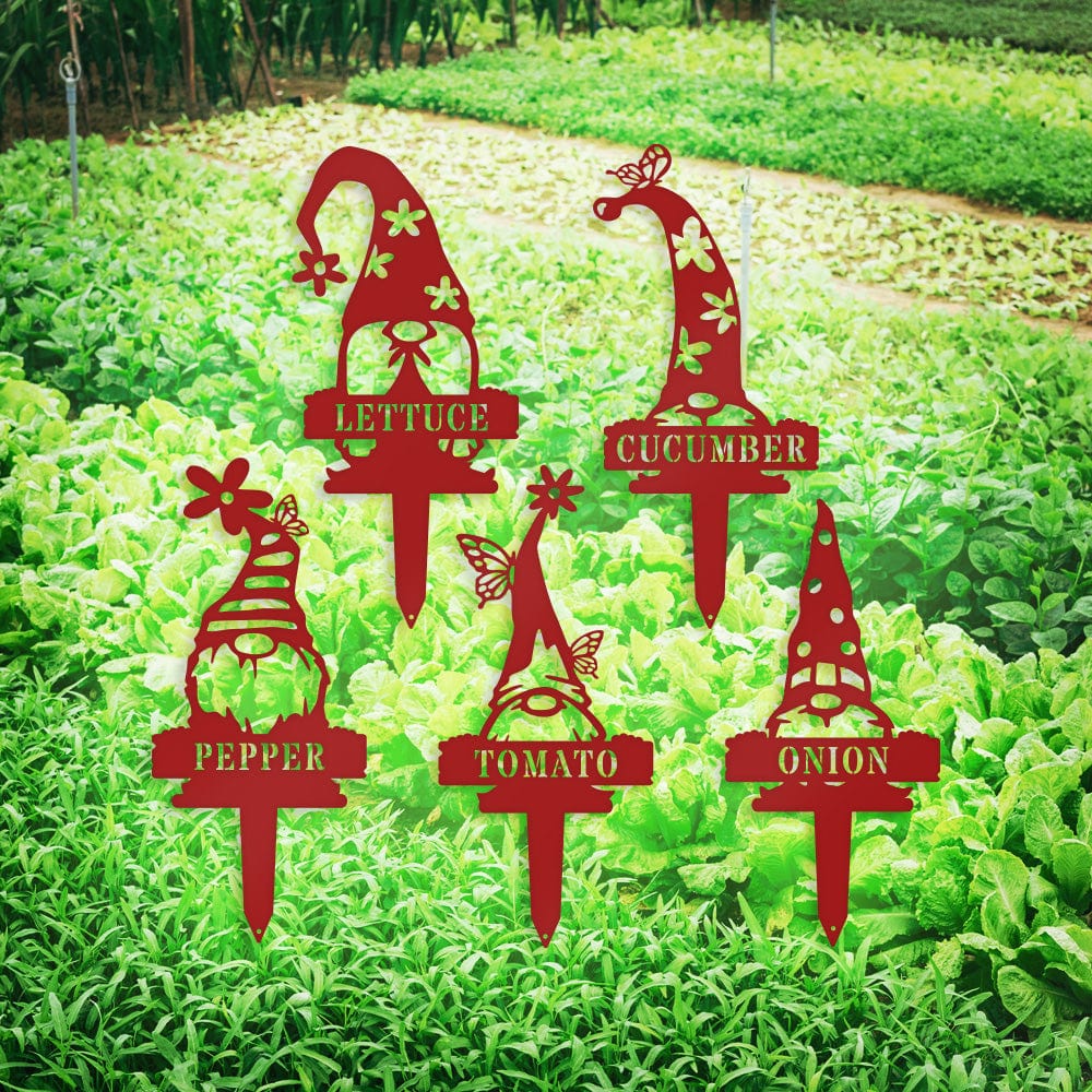 Custom Gnome Garden Marker Stake